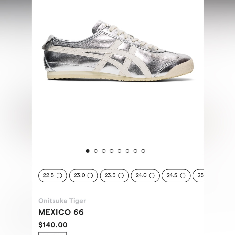 Onitsuka Silver Mexico 66